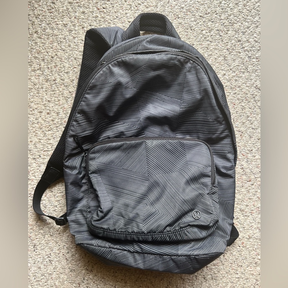 Lululemon Black Backpack